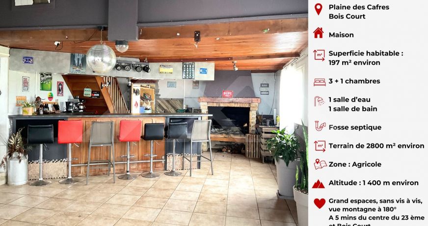 vente Maison La Plaine Des Cafres