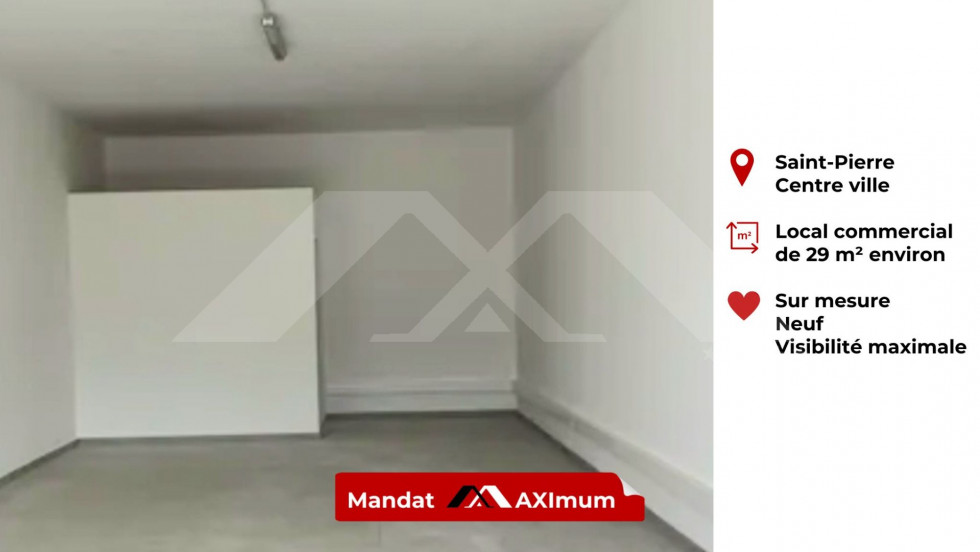 location Local commercial Saint Pierre - Photo 1