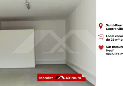 location Local commercial Saint Pierre