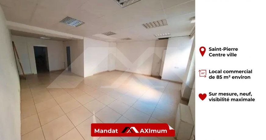location Local commercial Saint Pierre