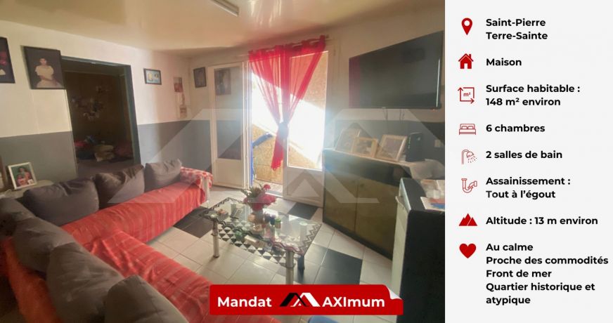 vente Maison Saint Pierre