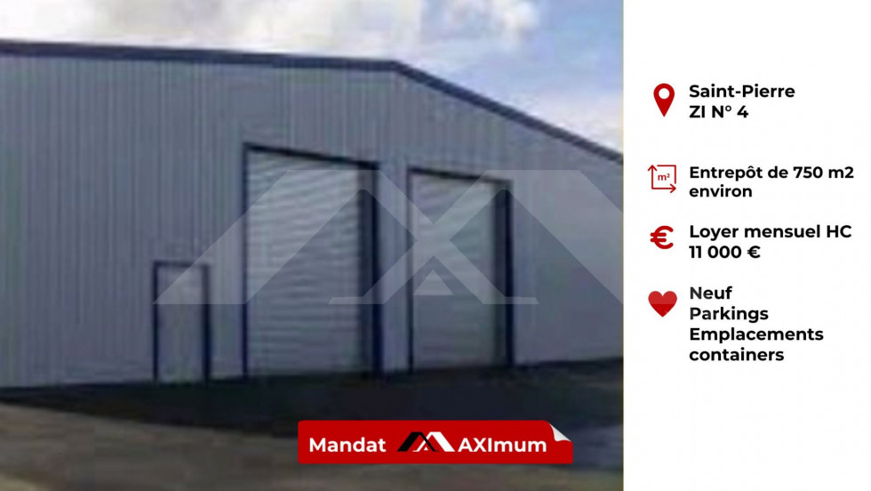 location Entrepot Saint Pierre - Photo 1