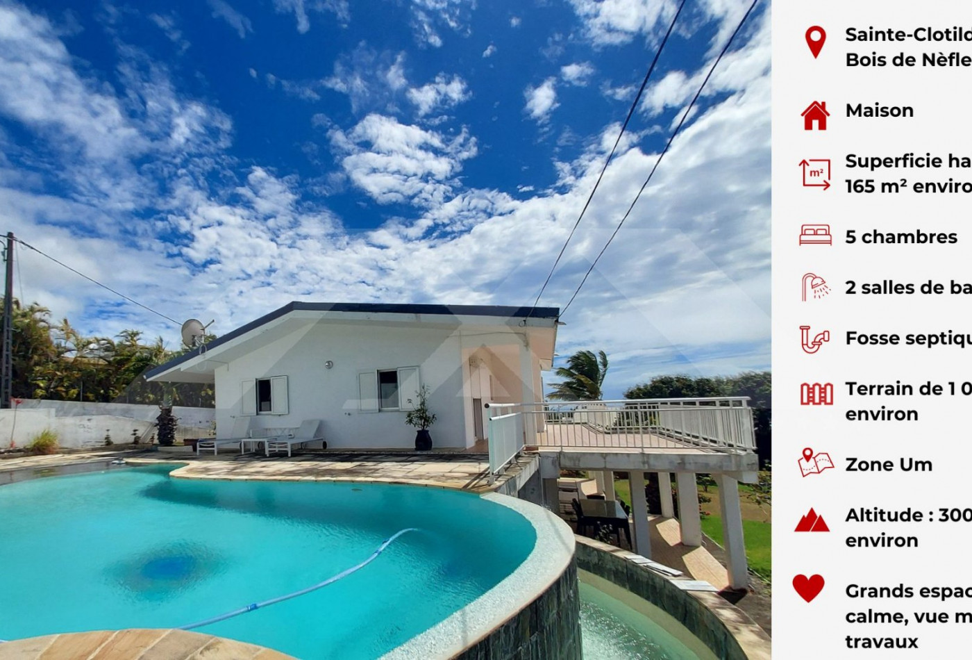 vente Maison Sainte Clotilde - Photo 1