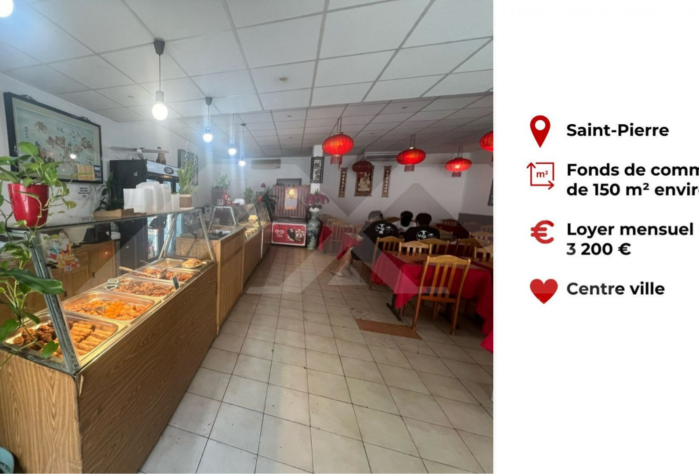 vente Restaurant Saint Pierre - Photo 1