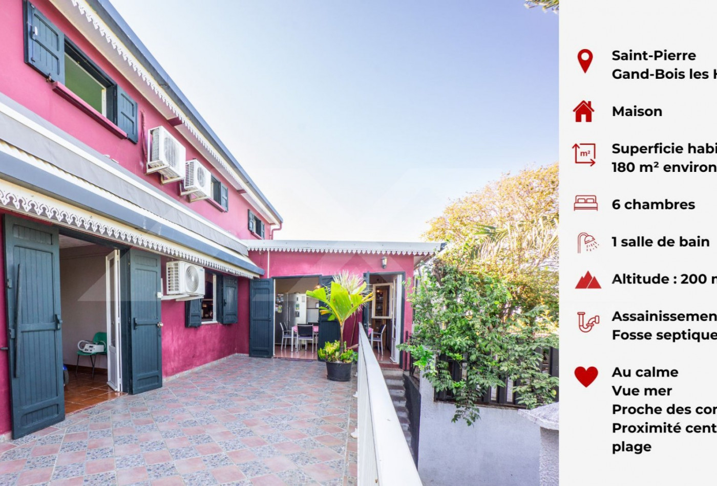 vente Maison Saint Pierre - Photo 1