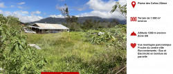 vente Terrain La Plaine Des Cafres
