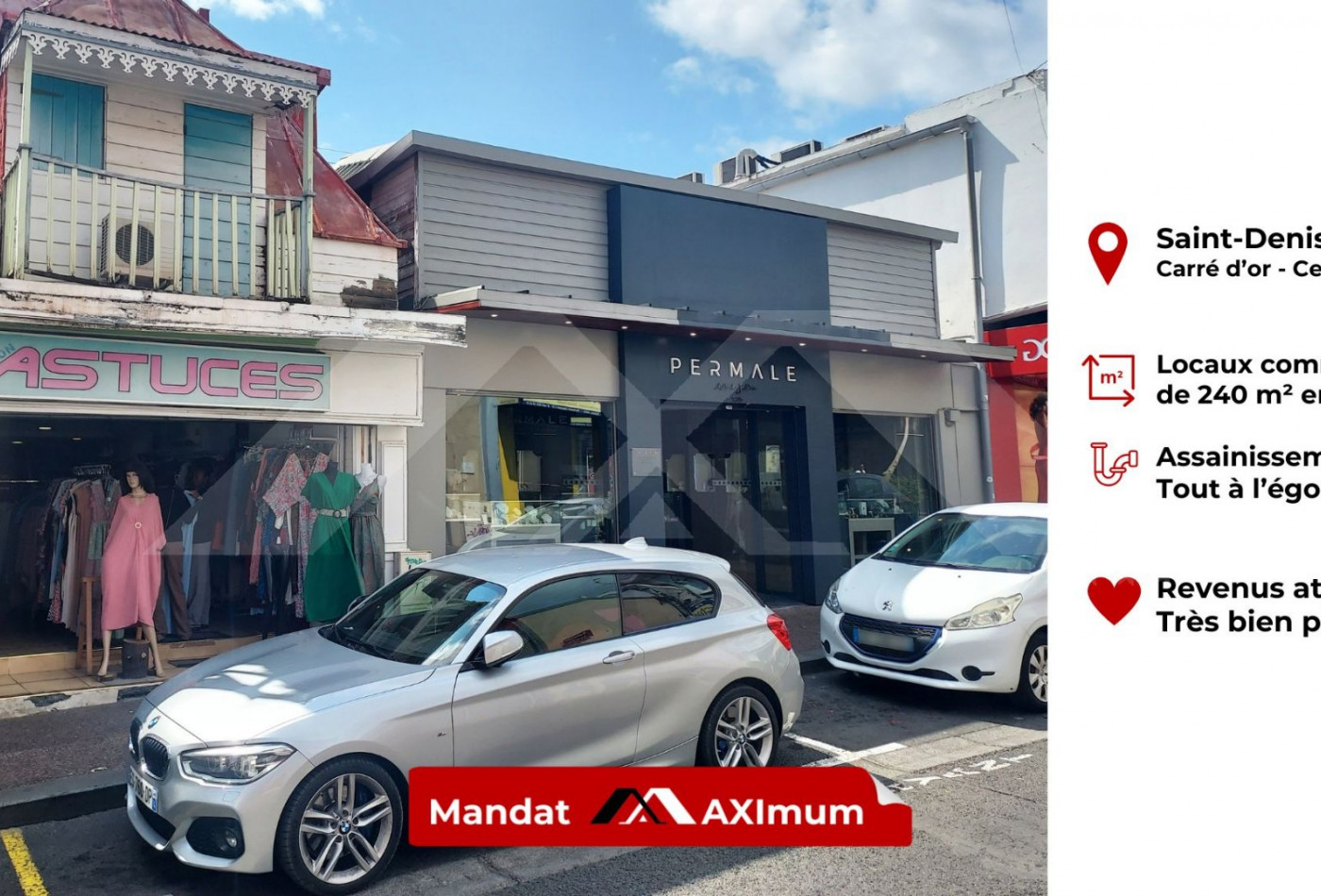 vente Immeuble Saint Denis - Photo 1