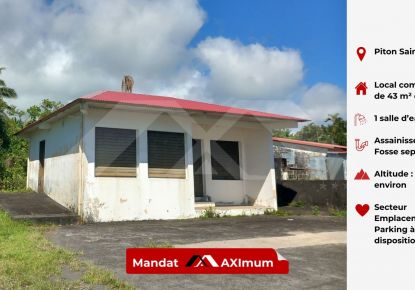 location Local commercial Sainte Rose