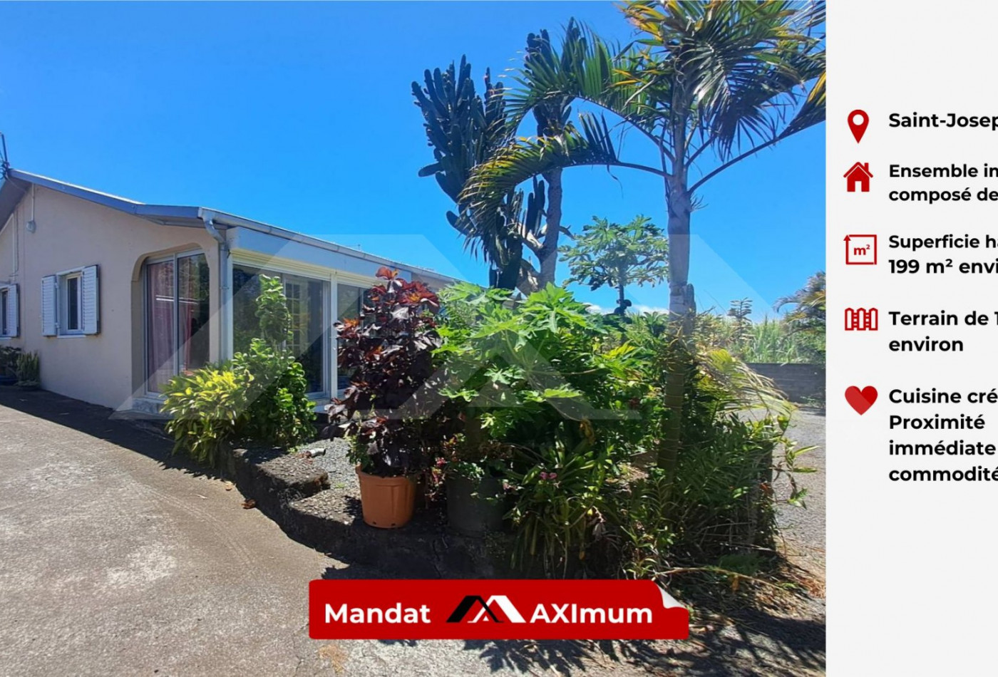 vente Immeuble Saint Joseph - Photo 1