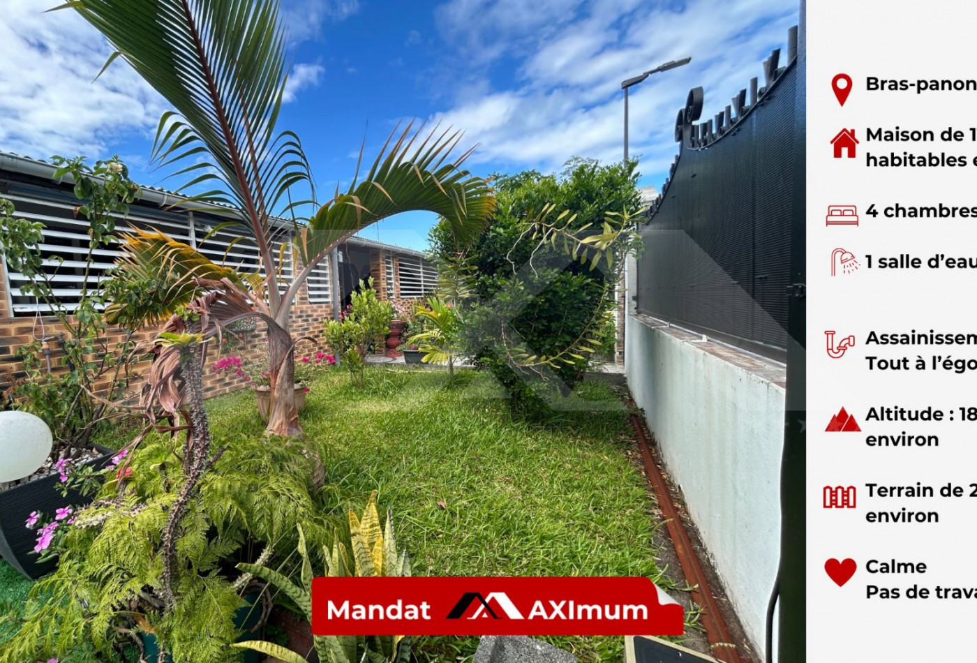 vente Maison Bras Panon - Photo 1