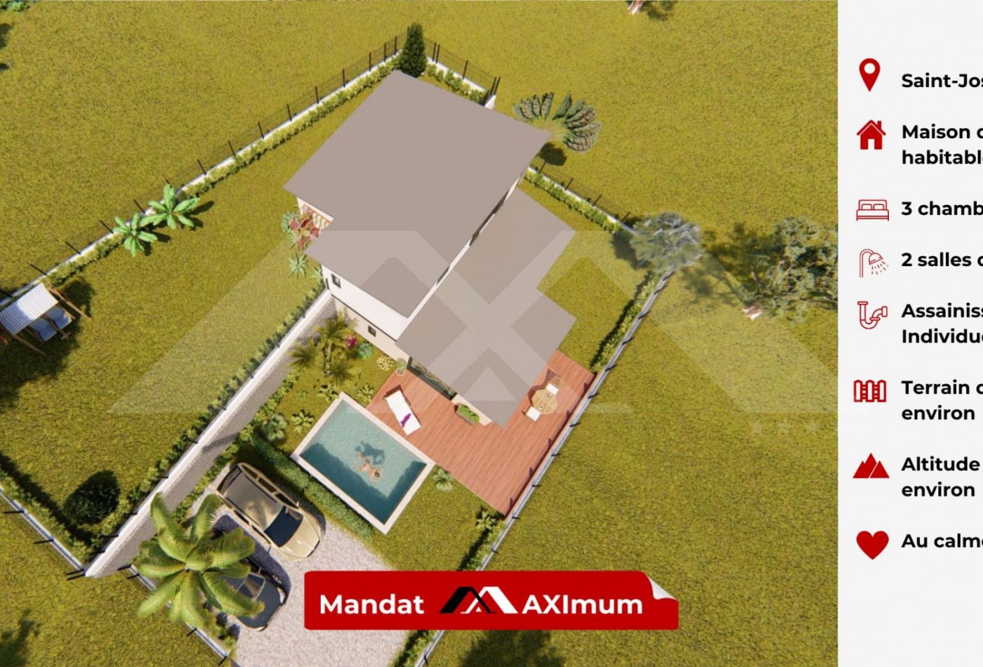 vente Maison Saint Joseph - Photo 1