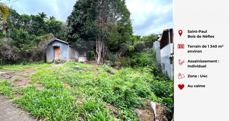 vente Terrain Bois De Nefles Saint Paul