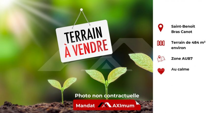 vente Terrain Saint Benoit