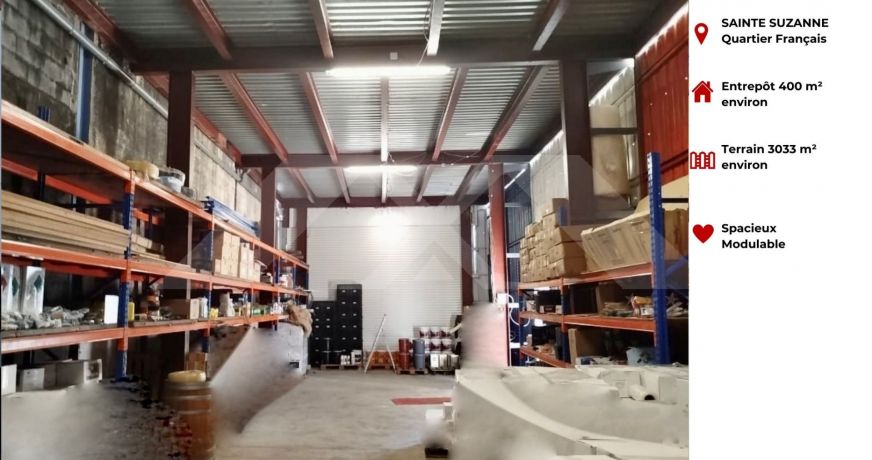 location Entrepot Sainte Suzanne