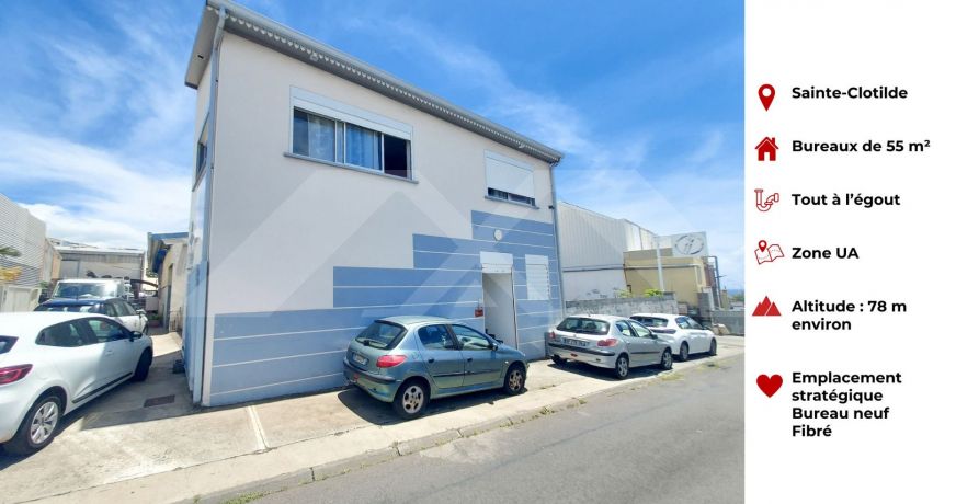 location Local commercial Sainte Clotilde