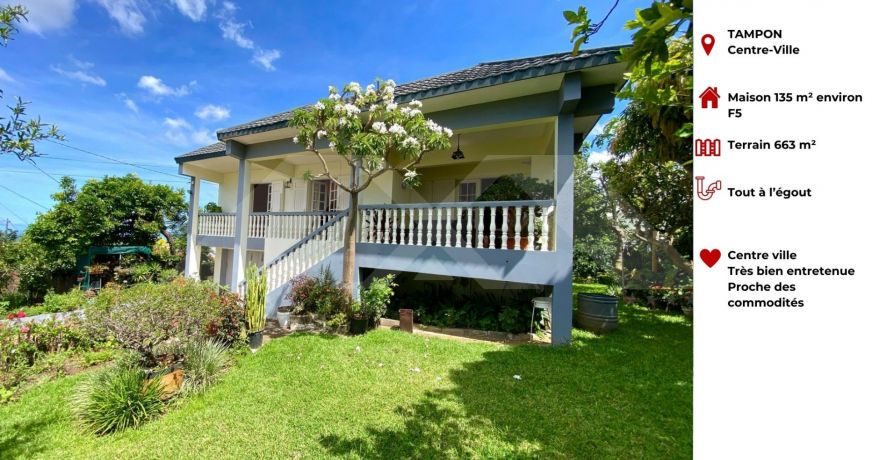 vente Maison Le Tampon