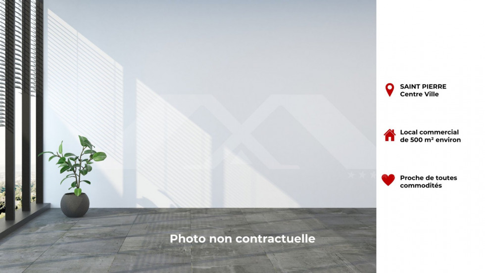 location Local commercial Saint Pierre - Photo 1