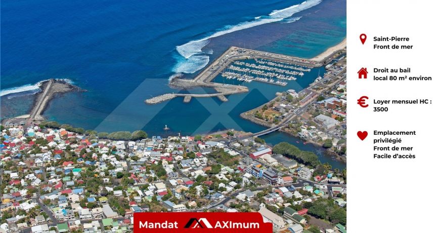 vente Local commercial Saint Pierre