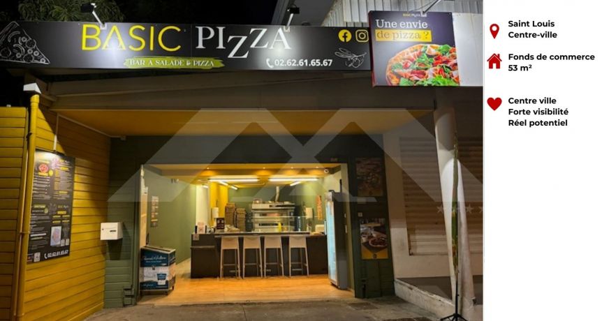 vente Pizzeria Saint Louis