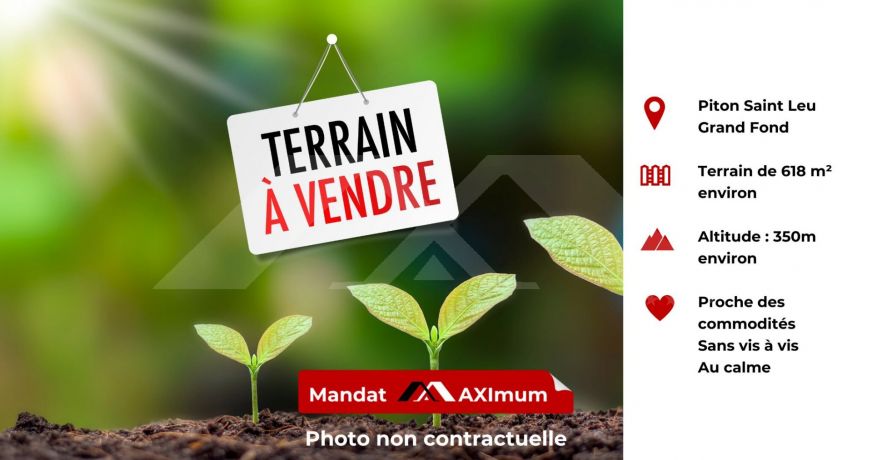 vente Terrain Le Piton Saint Leu