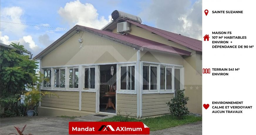 vente Maison Sainte Suzanne