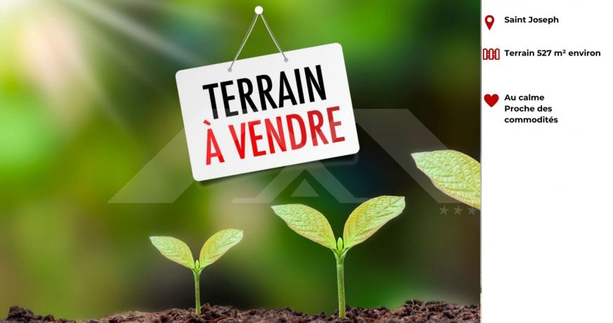 vente Terrain Saint Joseph