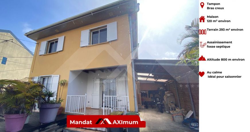 vente Maison Le Tampon