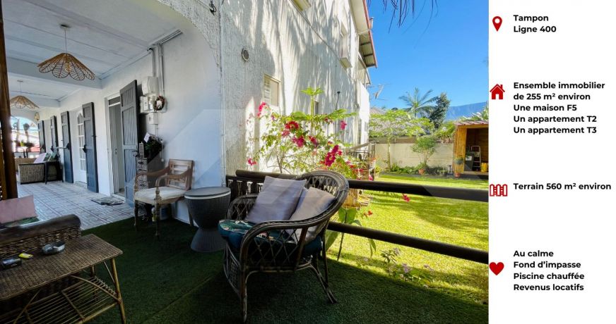 vente Immeuble Le Tampon