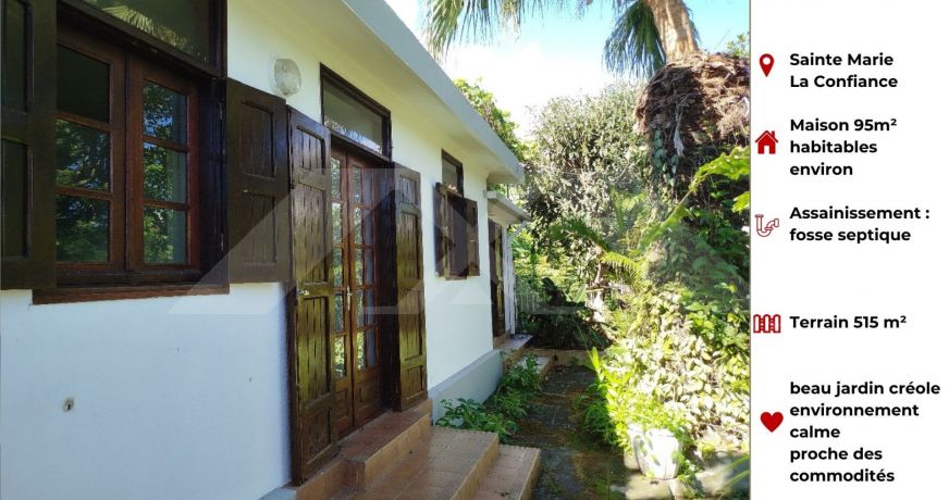 vente Maison Sainte Marie