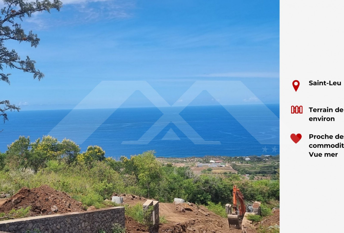 vente Terrain Saint Leu - Photo 1