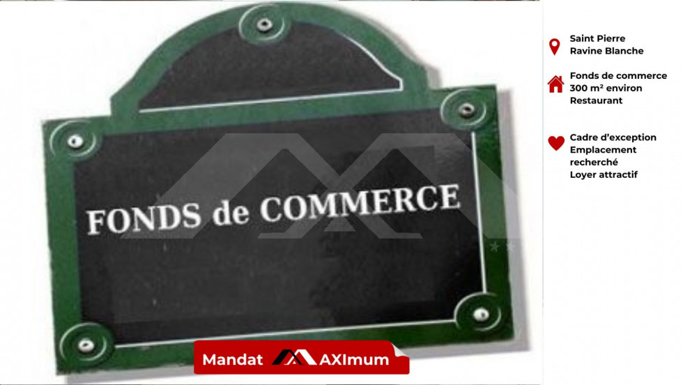 vente Restaurant Saint Pierre - Photo 1