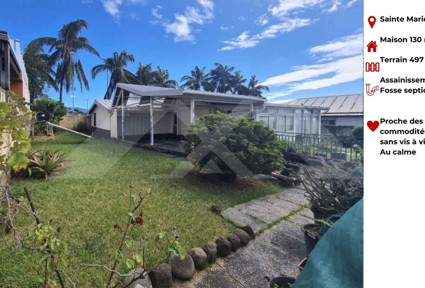 vente Maison Sainte Marie - Photo 1