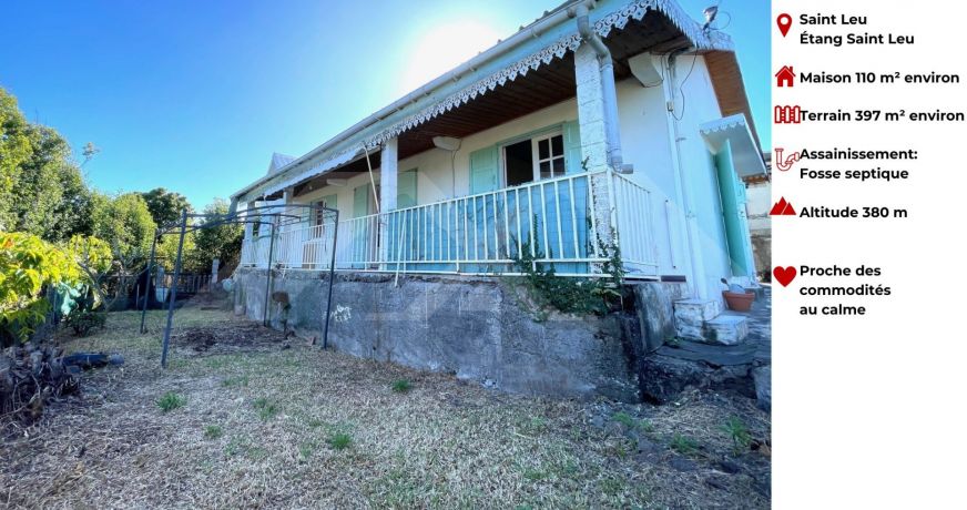 vente Maison Saint Leu