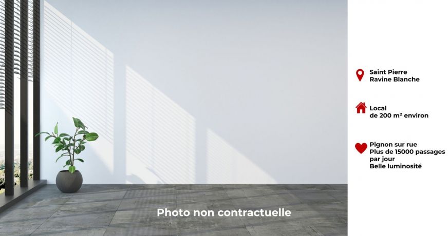 location Local commercial Saint Pierre