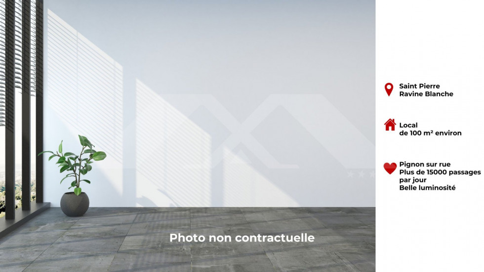 location Local commercial Saint Pierre - Photo 1