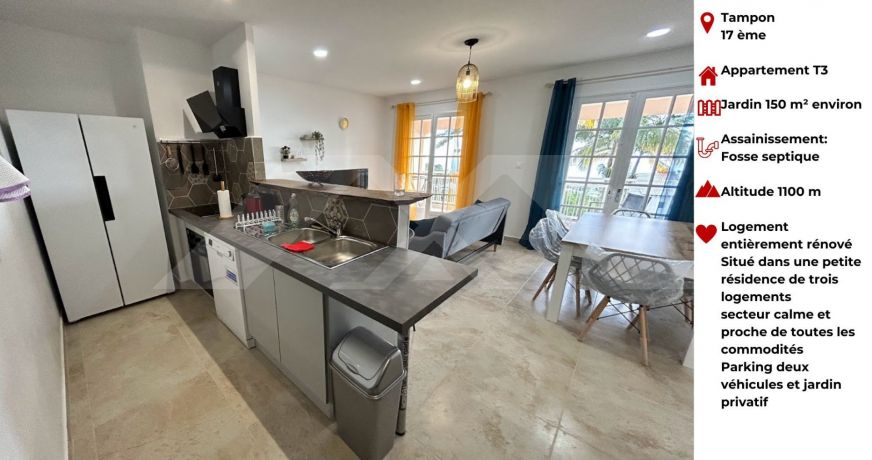 location Appartement Le Tampon