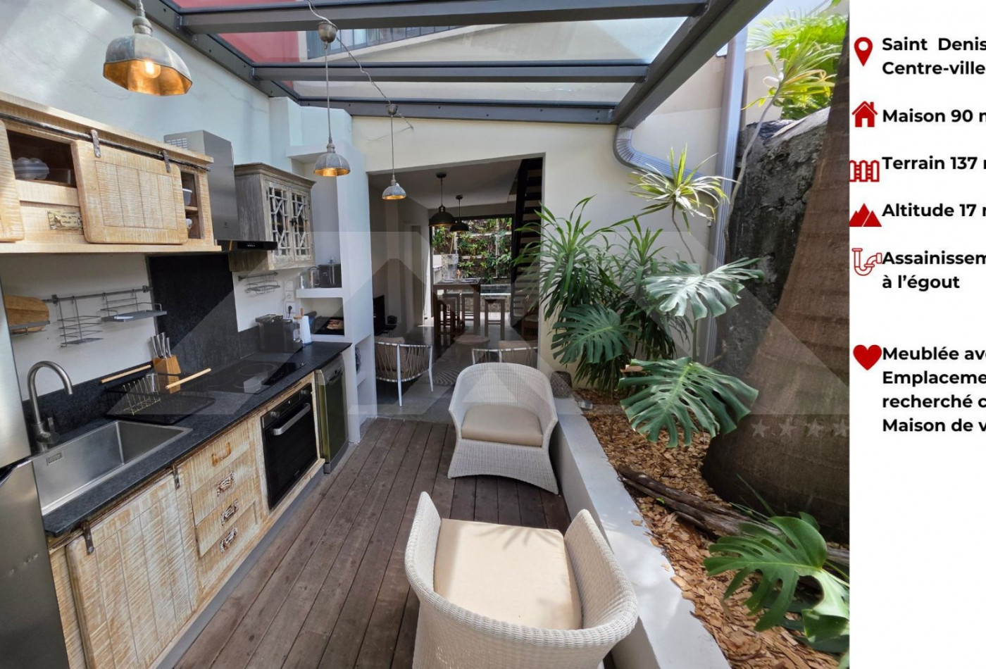 vente Maison Saint Denis - Photo 1