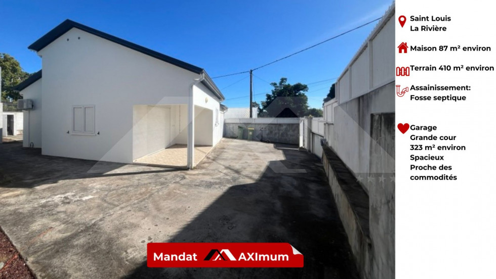 location Maison La Riviere - Photo 1