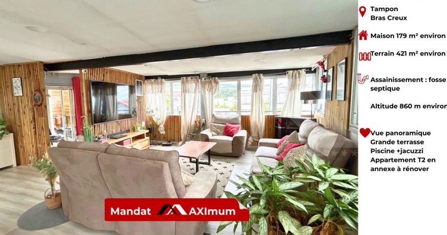 vente Maison Le Tampon