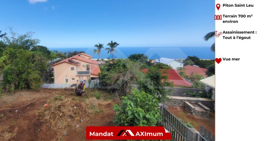 vente Terrain Le Piton Saint Leu