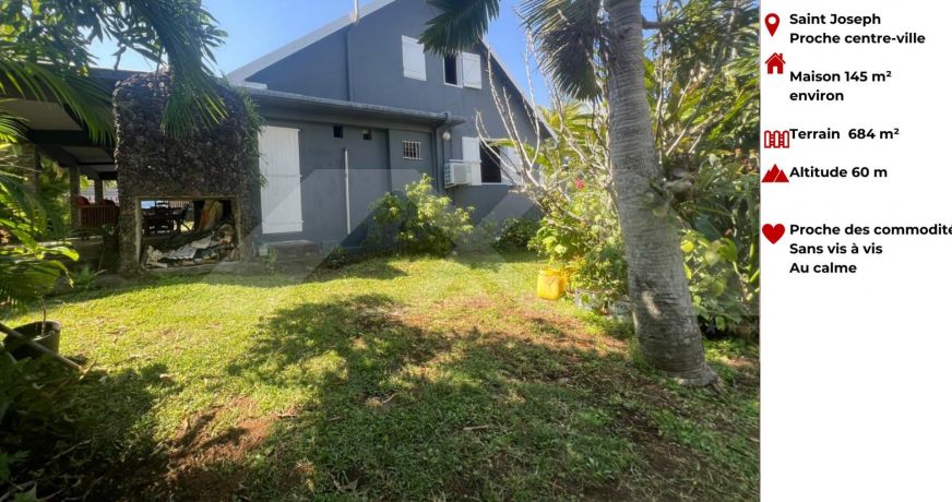 vente Maison Saint Joseph