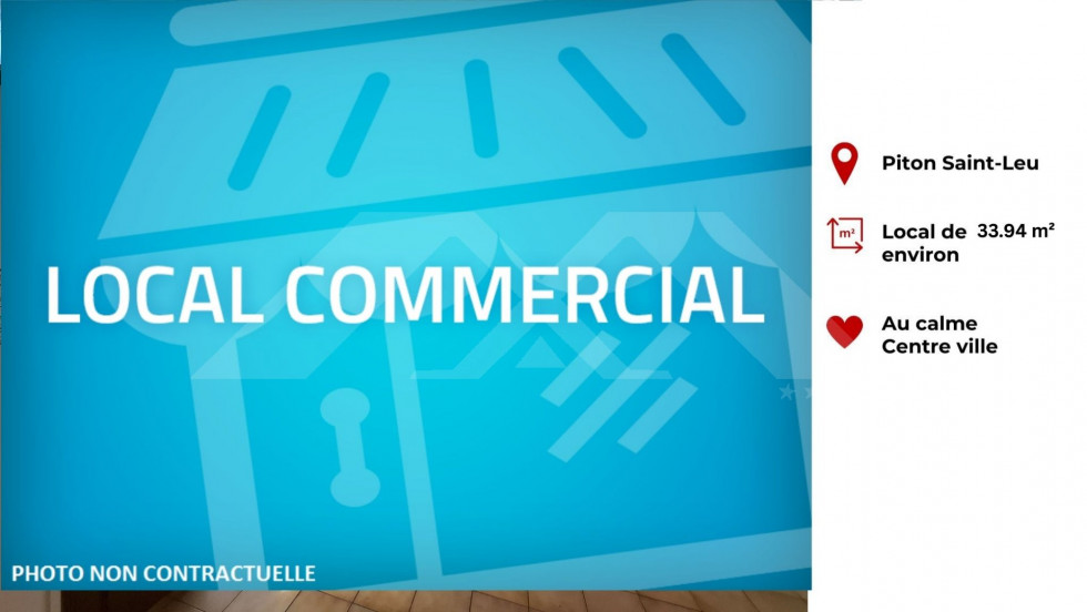 location Local commercial Le Piton Saint Leu - Photo 1