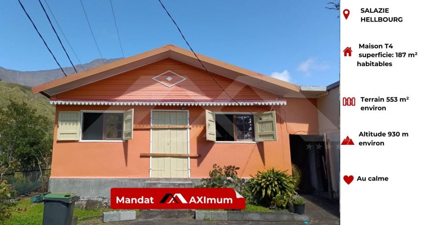 vente Maison Hell Bourg