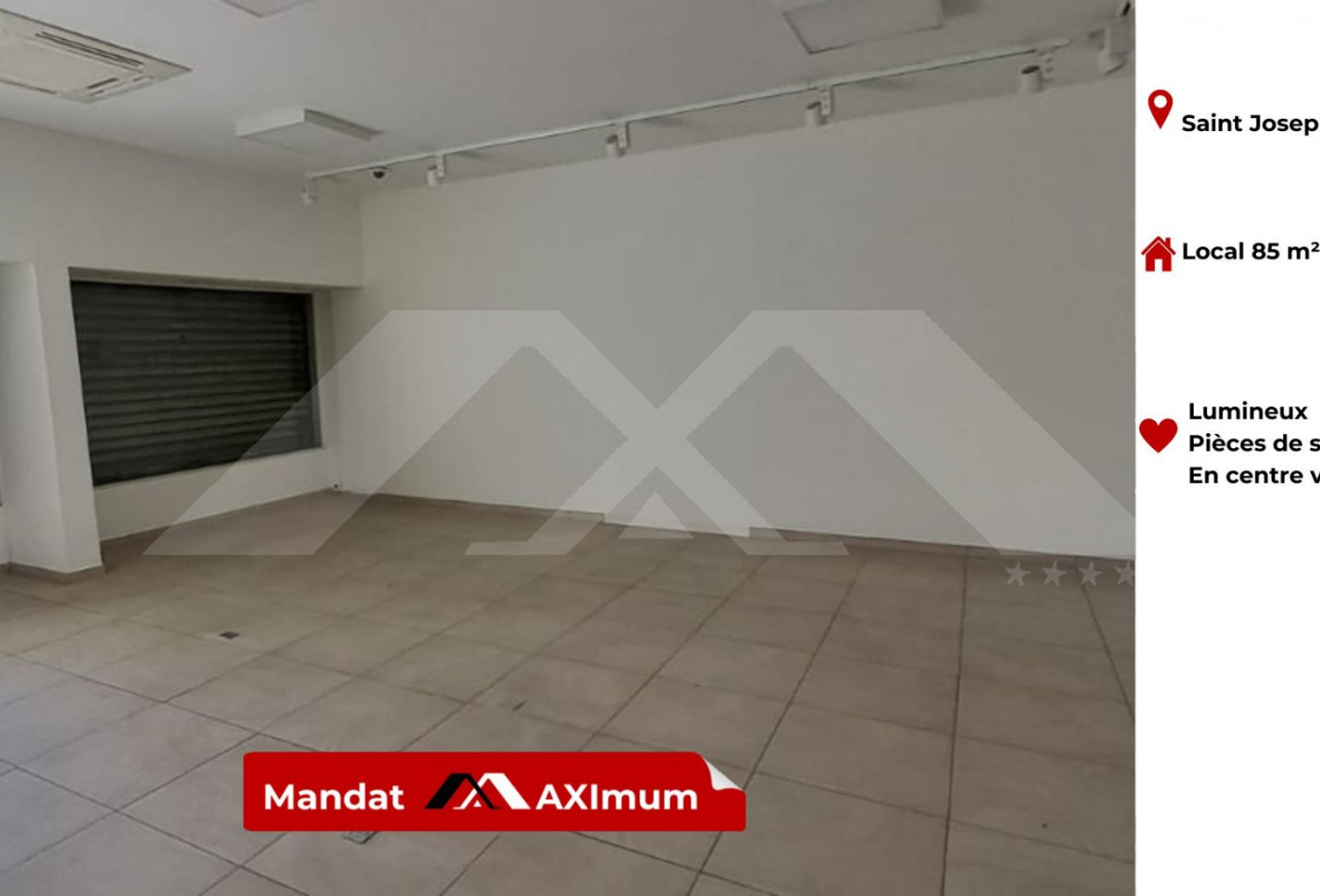 location Local commercial Saint Joseph - Photo 1