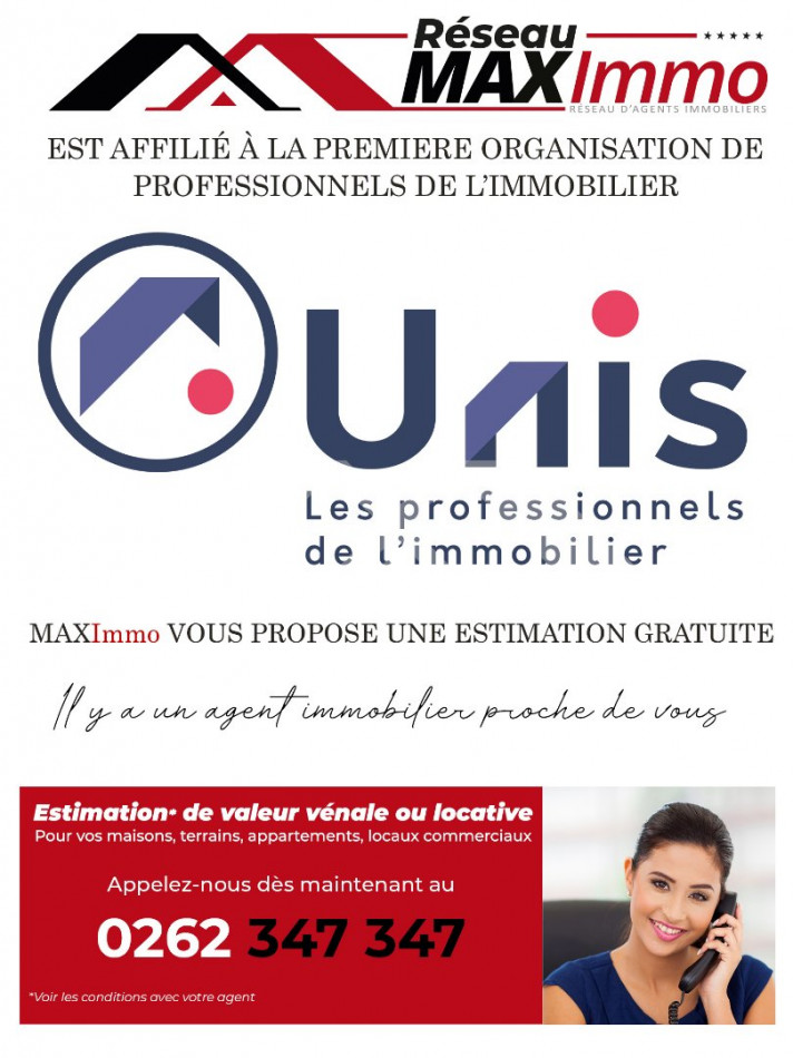 A vendre  Saint Gilles Les Hauts | Réf 970088601 - Maximmo cg transaction