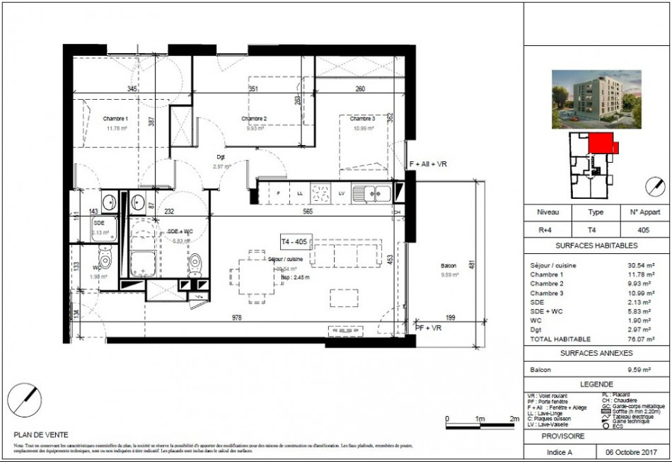 plan appartement 76m2