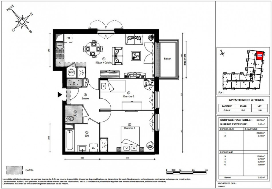 Achat Appartement T3 3 Pieces 60m2 Les Alluets Le Roi N 879 Achat Appartement T3 3 Pieces 60m2 Les Alluets Le Roi N 879