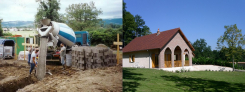 Saint priest bramefant (63) - construction of 3 new houses Auvergne properties