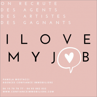 I love my job Confiance immobilière