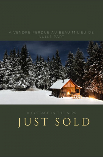 Annonce: vente bergerie perdue au beau milieu de nulle part... Confiance immobilière